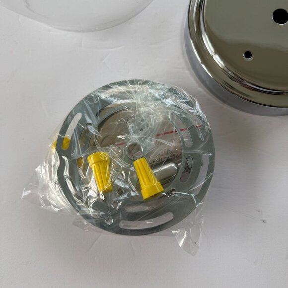 Kichler Clear Glass Pendant Light Fixture Kit  Chrome 42456 CHCLR - Picture 4 of 7